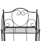 Gardalux Plantenrek | Gardalux | 34 x 18 x 65 centimeter (Opvouwbaar, Metaal, Zwart) 138000260 K170105352 - 3