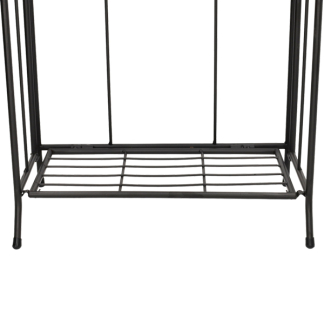 Gardalux Plantenrek | Gardalux | 34 x 18 x 65 centimeter (Opvouwbaar, Metaal, Zwart) 138000260 K170105352 - 4