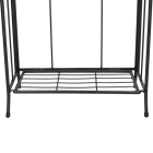 Gardalux Plantenrek | Gardalux | 34 x 18 x 65 centimeter (Opvouwbaar, Metaal, Zwart) 138000260 K170105352 - 4