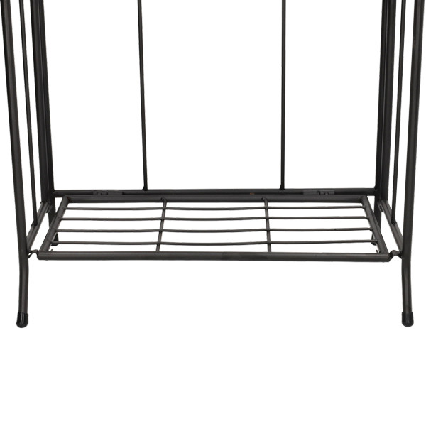 Gardalux Plantenrek | Gardalux | 34 x 18 x 65 cm (Opvouwbaar, Metaal, Zwart) 138000260 K170105352 - 4