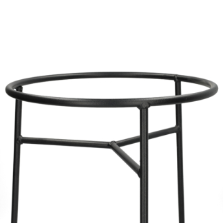 Gardalux Plantenstandaard | Gardalux | Ø 37 x 41 centimeter (Metaal, Binnen/Buiten, Zwart) X99001260 K170105354 - 3