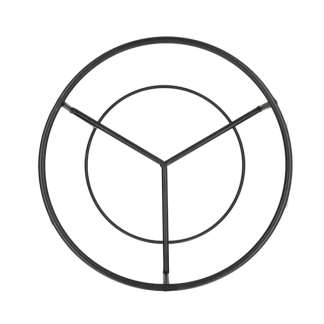 Gardalux Plantenstandaard | Gardalux | Ø 45 x 53 centimeter (Metaal, Binnen/Buiten, Zwart) X99001270 K170105353 - 4