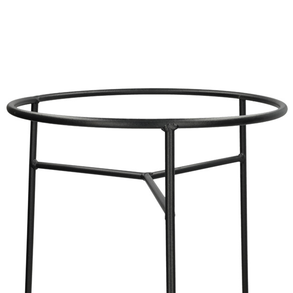Gardalux Plantenstandaard | Gardalux | Ø 45 x 53 cm (Metaal, Binnen/Buiten, Zwart) X99001270 K170105353 - 3