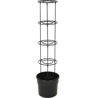 Gardalux Plantensteun | Gardalux | Ø 29.5 x 24.5 centimeter (Tomaten, Antraciet) Y89300100 K170105349
