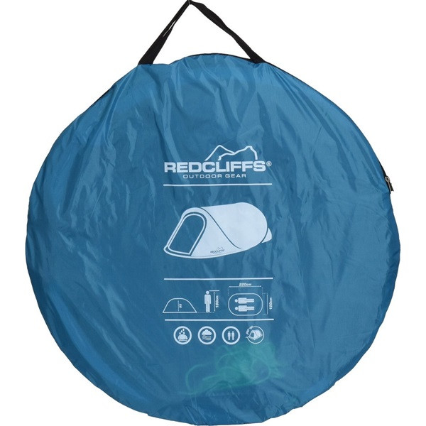 Gardalux Pop-up tent | Redcliffs | 2 personen (220 x 120 x 90 cm, UV beschermd) X92000350 K170104917 - 2