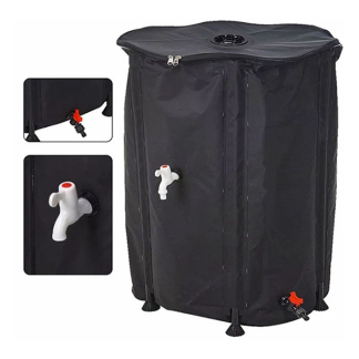 Gardalux Regenton | Pro Garden | 100 x Ø 80 cm | 500 liter (Met kraan) DW9200220 K170105404 - 2
