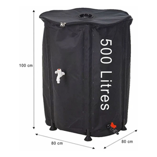 Gardalux Regenton | Pro Garden | 100 x Ø 80 cm | 500 liter (Met kraan) DW9200220 K170105404 - 4