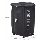 Gardalux Regenton | Pro Garden | 100 x Ø 80 cm | 500 liter (Met kraan) DW9200220 K170105404 - 4