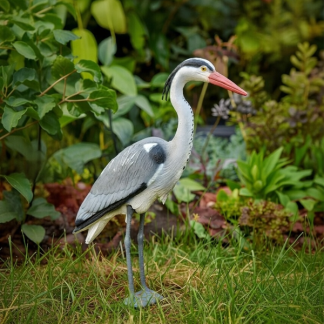 Gardalux Reiger beeld | Gardalux | 14.5 x 47 x 72 cm (Kunststof) 836360180 K170106033 - 2