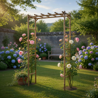 Gardalux Rozenboog | Gardalux | 116 x 38 x 220 cm (Bamboe) VM4000200 K170105982 - 3