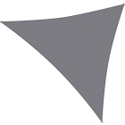 Schaduwdoek driehoek | Gardalux | 3 x 3 x 3 meter (Waterafstotend, Grijs)