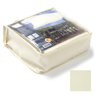 Gardalux Schaduwdoek vierkant | Gardalux | 3 x 3 meter (Waterafstotend, Crème) C46400330 K170104655 - 1