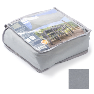 Gardalux Schaduwdoek vierkant | Gardalux | 3 x 3 meter (Waterafstotend, Grijs) C46400410 K170104660 - 1