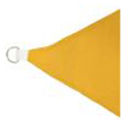 Gardalux Schaduwdoek vierkant | Gardalux | 3 x 3 meter (Waterafstotend, Okergeel) C46400750 K170103456 - 2