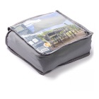 Schaduwdoek vierkant | Gardalux | 3 x 3 meter (Waterafstotend, Zandkleur)