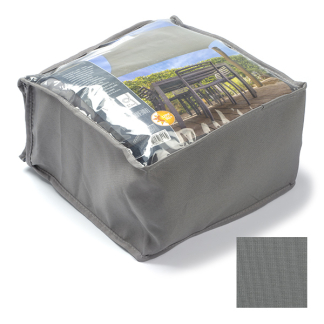 Gardalux Schaduwdoek vierkant | Gardalux | 5 x 5 meter (Waterafstotend, Grijs) C46400420 K170104661 - 1