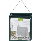 Gardalux Schommelbankhoes | 225 x 145 x 175 cm (PEVA, Groen) FC4620350 K170103129 - 2