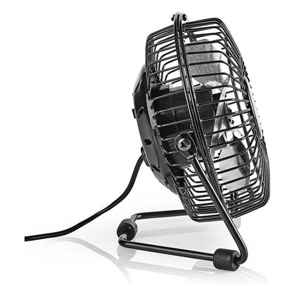 Gardalux Staande ventilator + USB ventilator |  Ø 40 + 10 cm (3 standen, Verstelbaar, Wit/Zwart)  K170104137 - 5