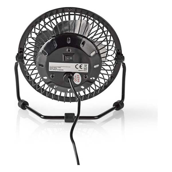 Gardalux Staande ventilator + USB ventilator |  Ø 40 + 10 cm (3 standen, Verstelbaar, Wit/Zwart)  K170104137 - 6