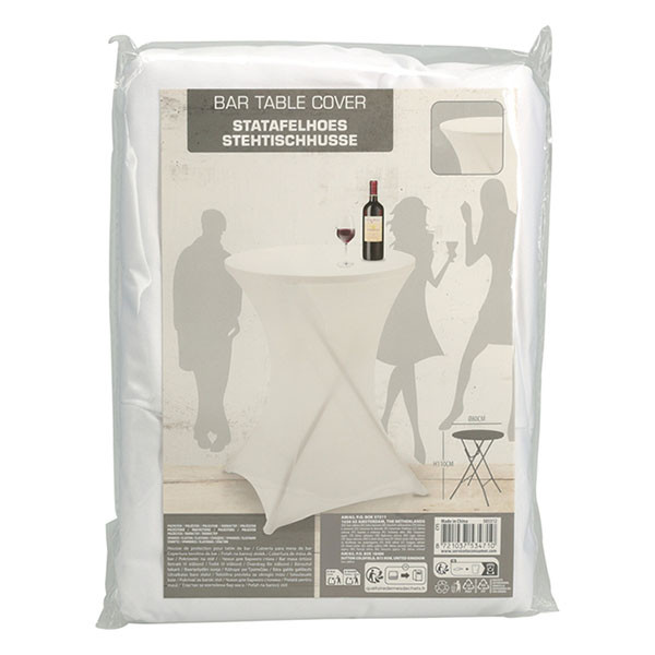 Gardalux Statafelhoes | Gardalux | Ø 80 cm (Polyester, Wit) CY5657290 K170105913 - 2