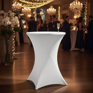 Gardalux Statafelhoes | Gardalux | Ø 80 cm (Polyester, Wit) CY5657290 K170105913 - 3