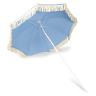 Strand parasol | Gardalux | Ø 155 cm (Blauw, Rond)