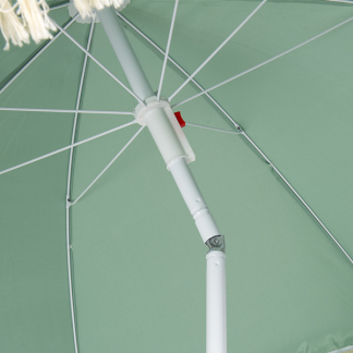 Gardalux Strand parasol | Gardalux | Ø 155 cm (Groen, Rond) X11000700 K170104866 - 3