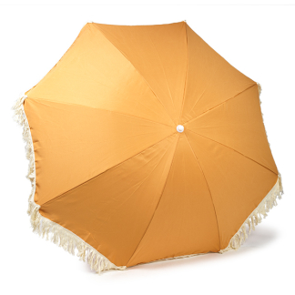 Gardalux Strand parasol | Gardalux | Ø 155 cm (Oranje, Rond) X11000720 K170104868 - 2