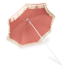 Strand parasol | Gardalux | Ø 155 cm (Roze, Rond)