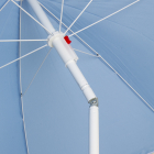Gardalux Strand parasol | Gardalux | Ø 155 x 176 cm (Blauw, Rond) X11000730 K170104869 - 3