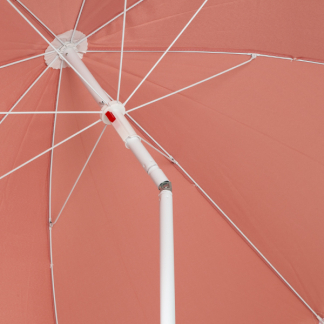 Gardalux Strand parasol | Gardalux | Ø 155 x 176 cm (Roze, Rond) X11000710 K170104867 - 3