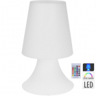 Tafellamp buiten | Gardalux (LED, 16 kleuren, Oplaadbaar)