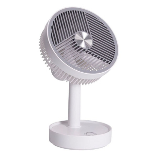 Gardalux Tafelventilator | Gardalux | Ø 13 cm (Oplaadbaar, USB, Wit) 109000520 K170105826