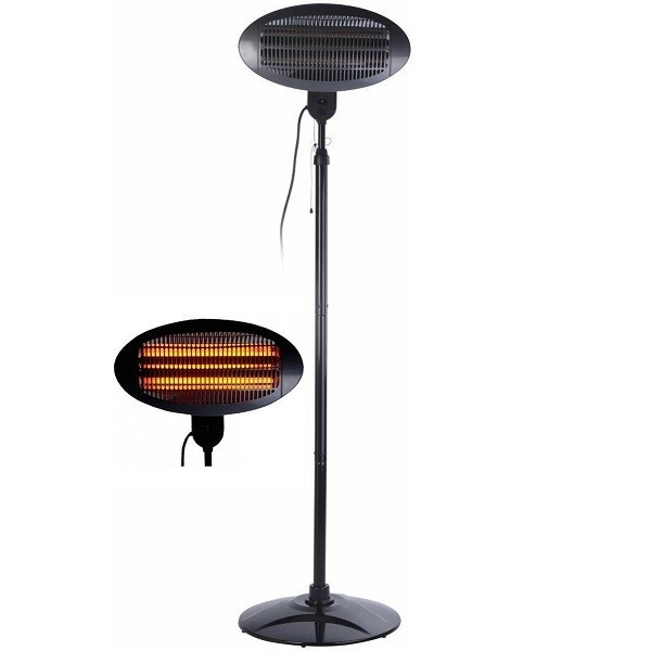 Gardalux Terrasverwarmer | Gardalux | Staand (2000W, 1.2 tot 2.1 m) YT2000050 K170101010 - 1