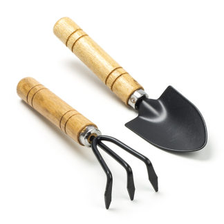 Gardalux Tuingereedschapset | Gardalux | 2-delig (Hark en schepje, Hout) C22216100 K170116304 - 1