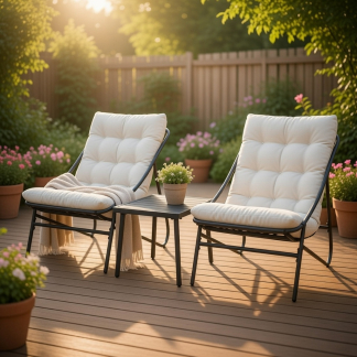 Gardalux Tuinset | Gardalux | 3-delig (Metaal, Olefin, Grijs) X80000480 K170105922 - 2