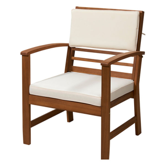 Gardalux Tuinset | Gardalux | 4-delig (Acaciahout, Wit) VM7000010 K170105919 - 4