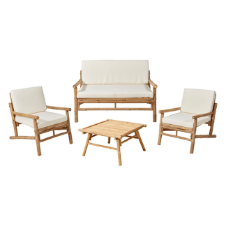 Gardalux Tuinset | Gardalux | 4-delig (Bamboe, Wit) VM4000300 K170105918