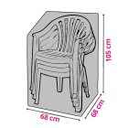 Gardalux Tuinstoelhoes | 68 x 68 x 105 cm (Polyester, PU coating) FC4630020 K170103120 Gardalux Tuinstoelhoes | 68 x 68 x 105 cm (Polyester, PU coating) FC4630020 K170103120