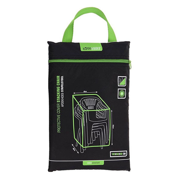 Gardalux Tuinstoelhoes | Gardalux | 68 x 68 x 105 cm (Polyester, PU coating, Zwart) FC4630020 K170103120 - 3