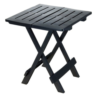 Gardalux Tuintafel | Gardalux | 44 x 44 x 50 cm (Inklapbaar, Antraciet) 42980290 K170104744 - 1