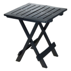 Tuintafel | Gardalux | 44 x 44 x 50 cm (Inklapbaar, Antraciet)