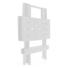 Gardalux Tuintafel | Gardalux | 44 x 44 x 50 cm (Inklapbaar, Wit) 42380000 K170104746 - 2