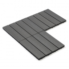 Gardalux Vlondertegels | Gardalux | Grijs (6 stuks, Waterafvoer, Houtcomposiet) X64000020 K170104752 - 1
