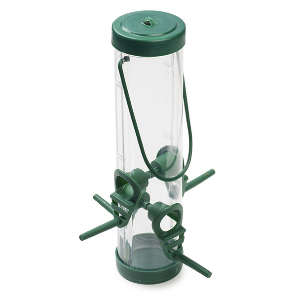 Gardalux Voederhuisje | Gardalux | Ø 6.4 x 25 cm (Hangend, Silo, Kunststof, Rond) CZ4500030 K170116331 - 1