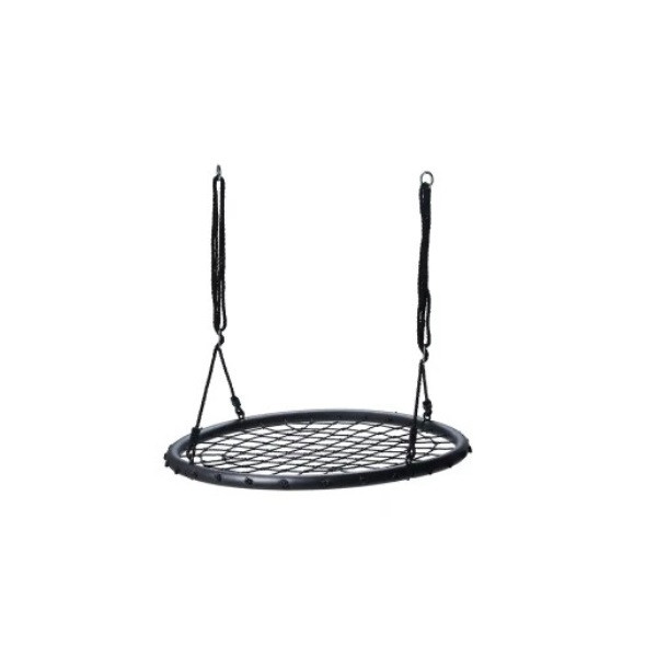Gardalux Vogelnest schommel | Ø 100 cm (Hoogte verstelbaar, 100 kg, Zwart) 491141220 K170103233 - 1