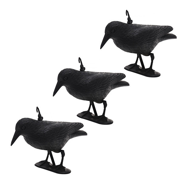 Gardalux Vogelverjager | Gardalux | Raaf | 42.5 x 23.5cm | 3 stuks  V170112132 - 1