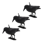 Vogelverjager | Gardalux | Raaf (3 stuks, 42.5 x 23.5cm)