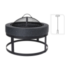 Gardalux Vuurschaal | Gardalux | ø 50.5 x 37 cm (Grill, Zwart) CM7000260 K170103364 - 3