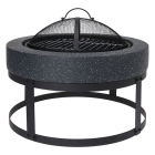 Gardalux Vuurschaal | Gardalux | ø 50.5 x 37 cm (Grill, Zwart) CM7000260 K170103364 - 1